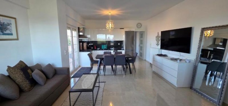 Gouves Kreta, Gouves: Gebäude mit 2 neuen und 5 renovierungsbedürftigen Wohnungen zu verkaufen Haus kaufen